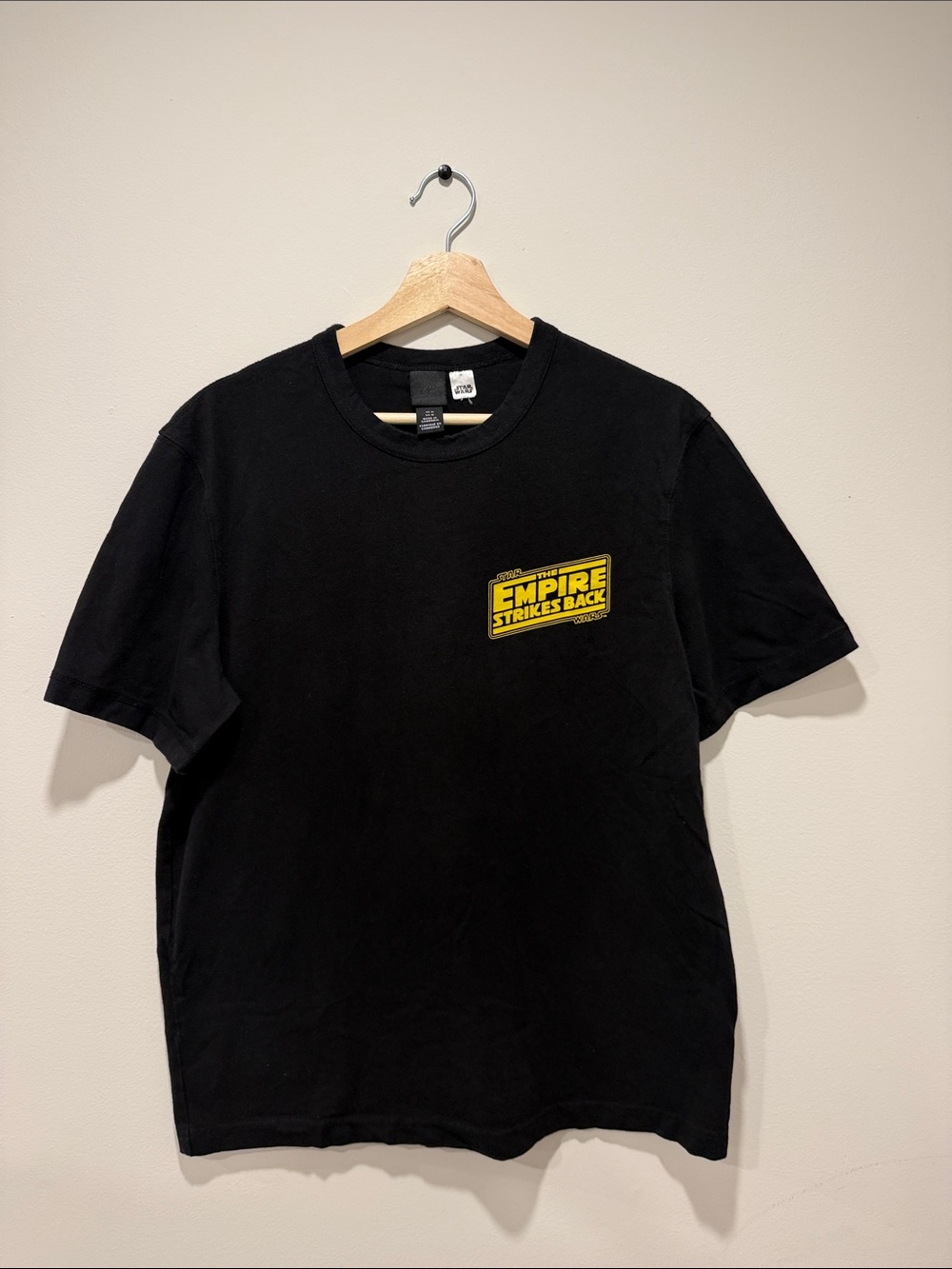 H&M Vintage style Black 'The Empire Strikes Back' Graphic Tee